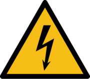 Warning sign W012: High Voltage